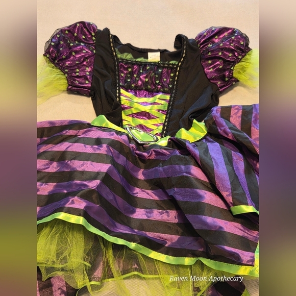 Purple and Green Kids Costume - Picture 2 of 5
